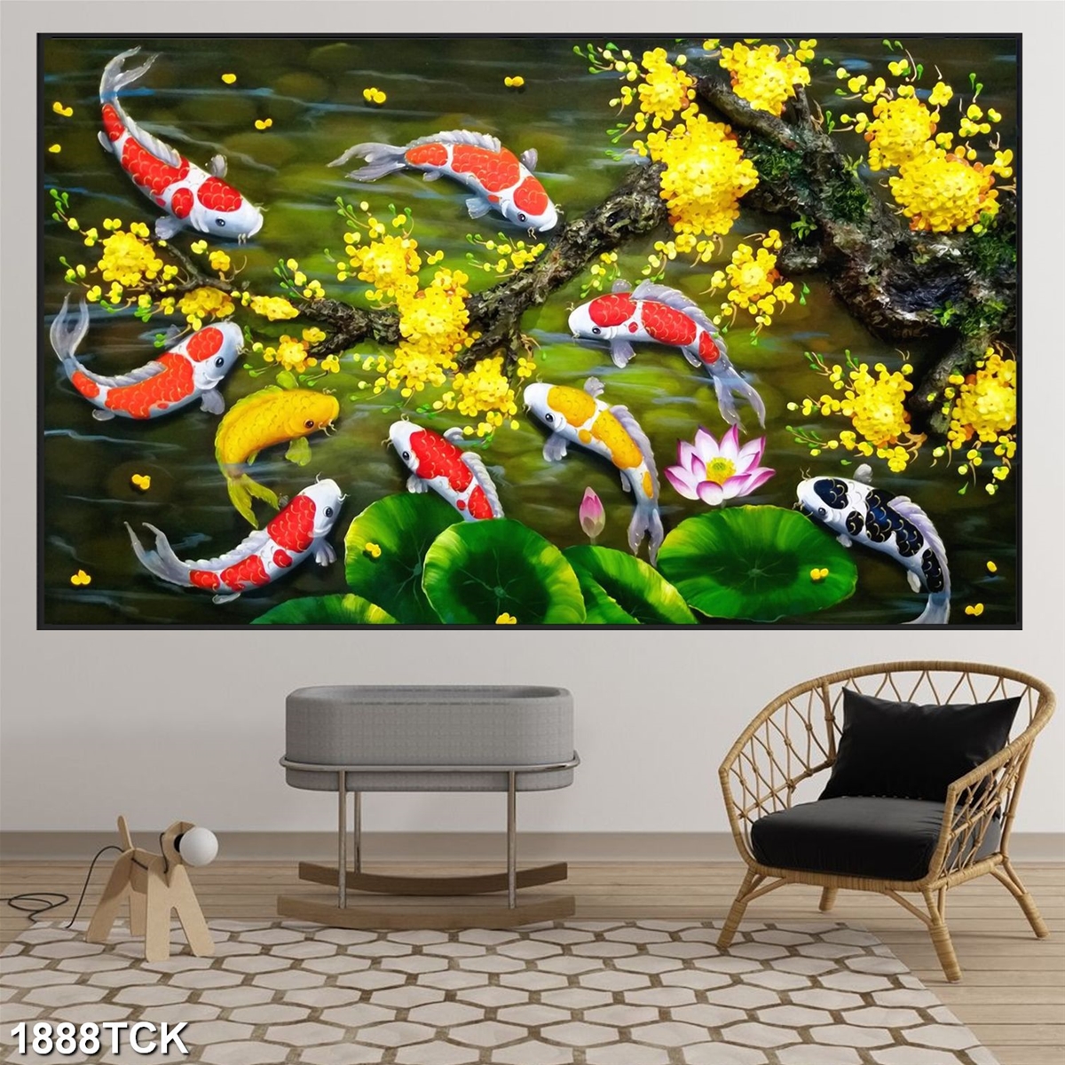 tranh-ca-chep-tranh-phong-thuy