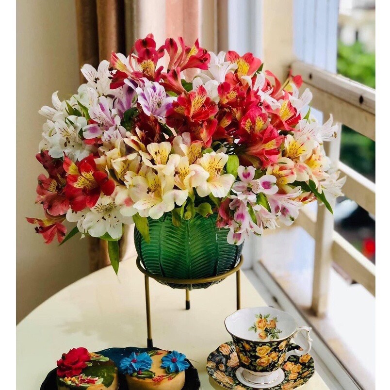 decor-binh-thuy-tinh-xanh-ngoc-bich-sang-trong