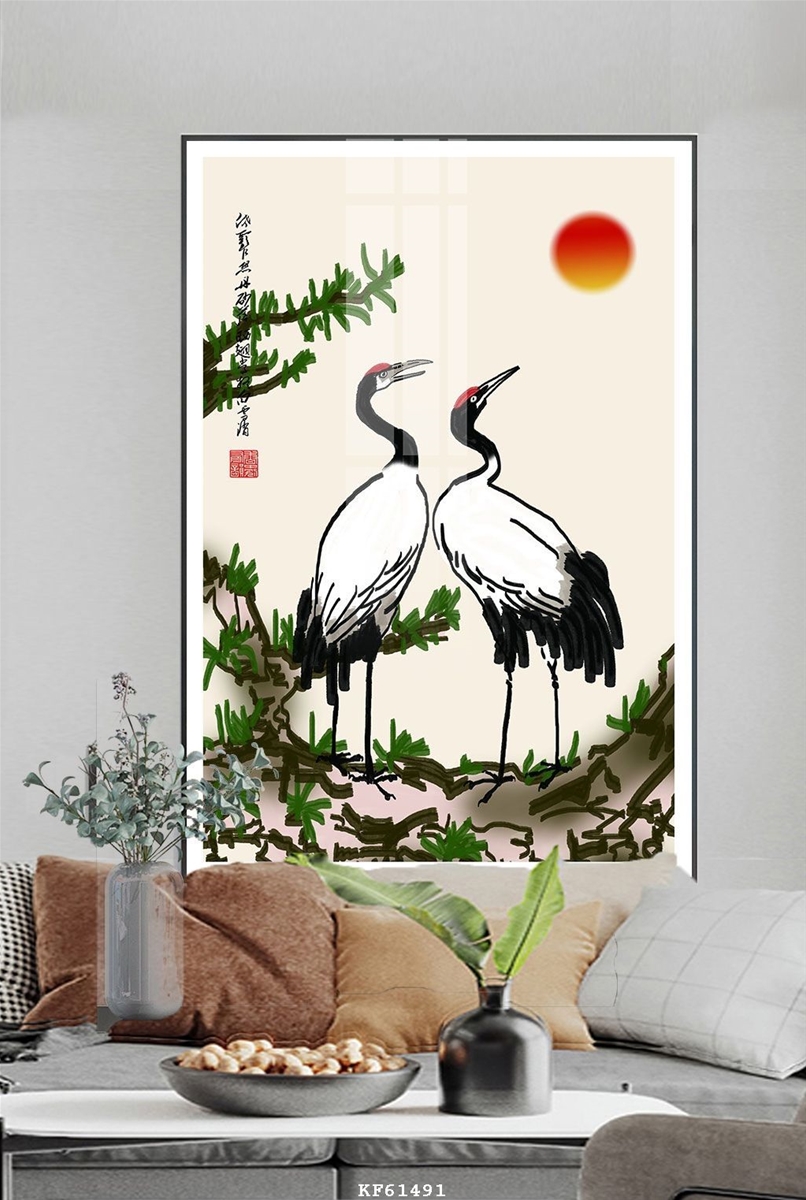 mau-tranh-trang-guong-chim-hac-61491