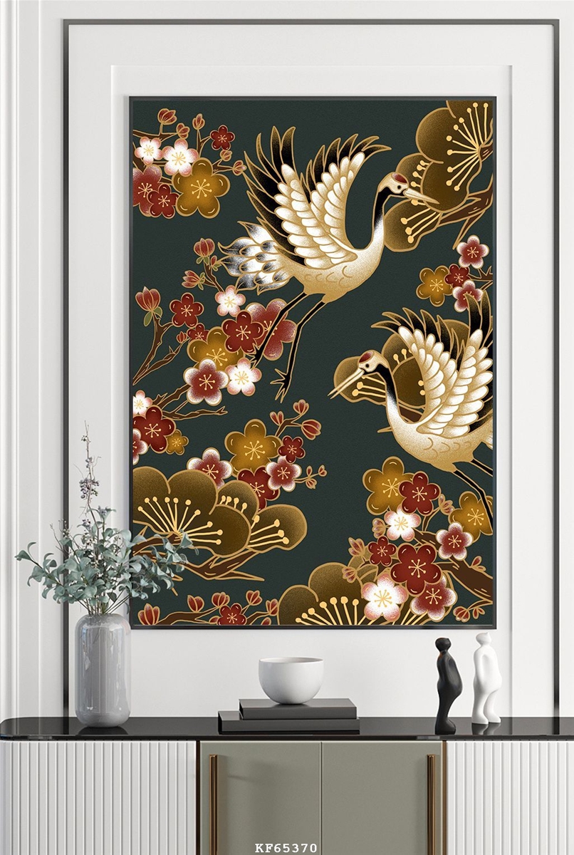 mau-tranh-trang-guong-chim-hac-65370