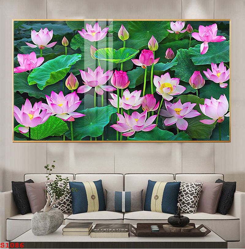 mau-tranh-trang-guong-hoa-sen-1086
