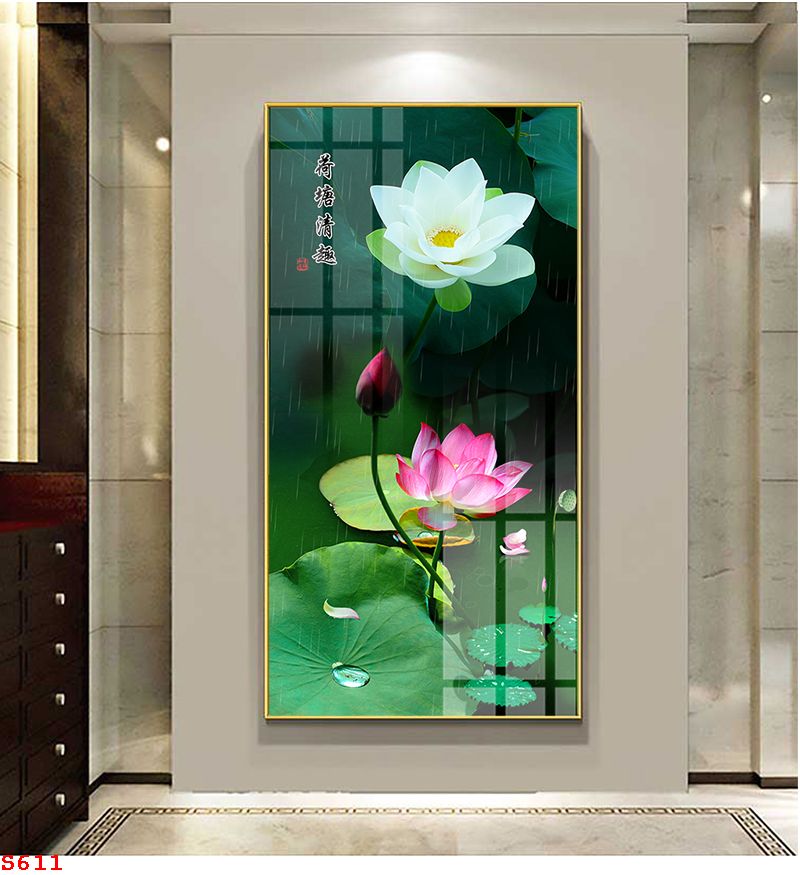 mau-tranh-trang-guong-hoa-sen-611