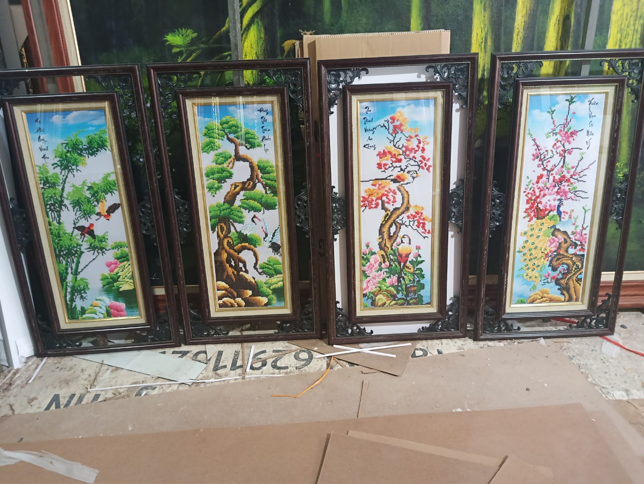 mau-tranh-dinh-da-tu-quy-bon-mua-binh-an-dep